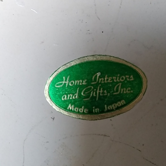 Home Interiors Vintage cast iron metal ceramic towel holder - Picture 9 of 13